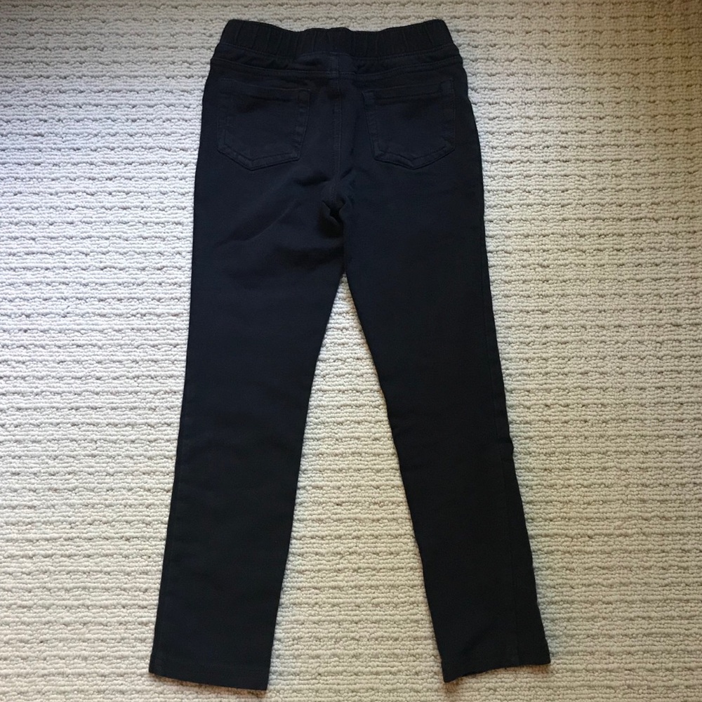 EUC! Girls Black Leggings - Picture 2 of 3